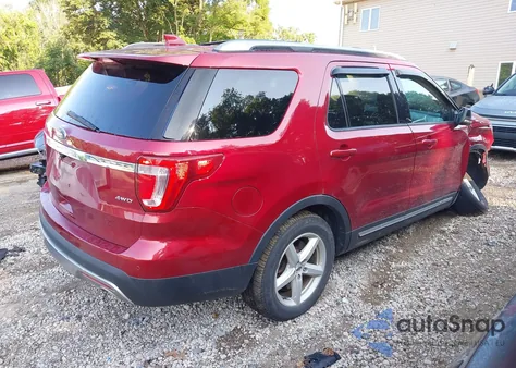 2017 Ford Explorer Xlt z USA, uszkodzony, nr VIN 1FM5K8D81HGD97277